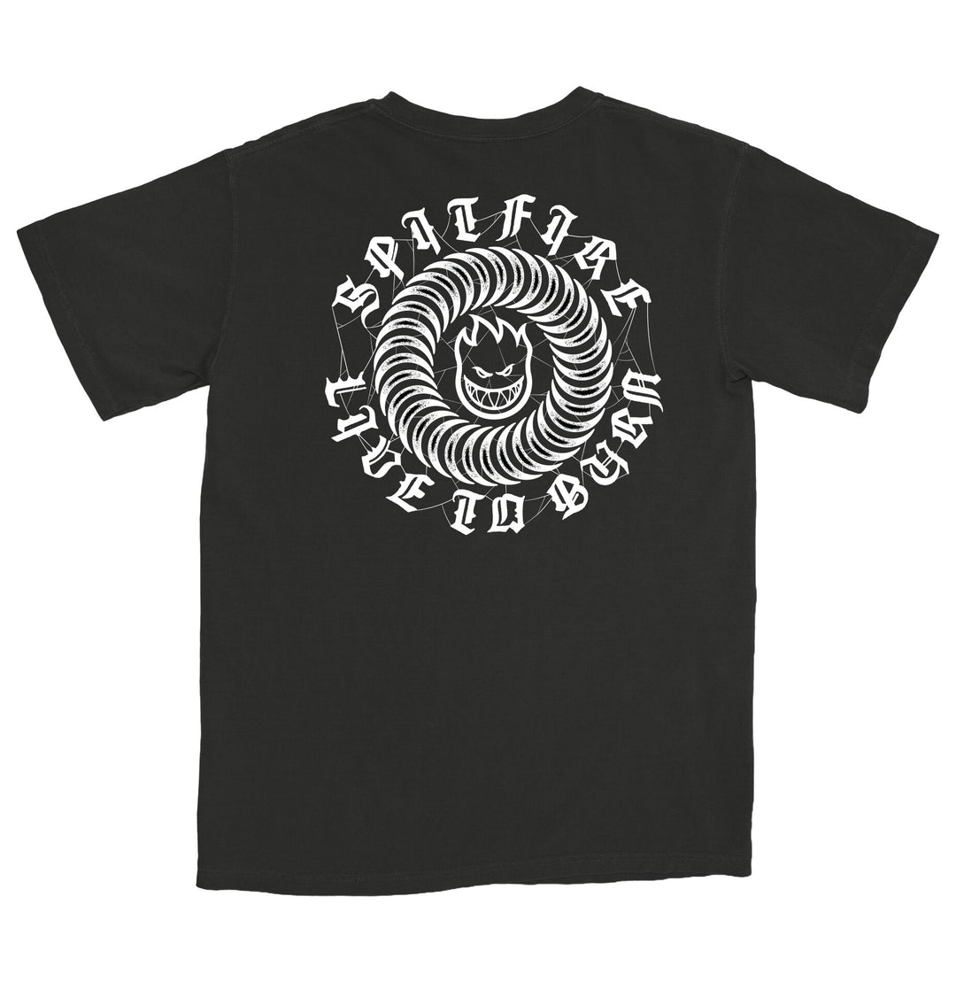 SPITFIRE Webbed Classic Premium Tee Black/White