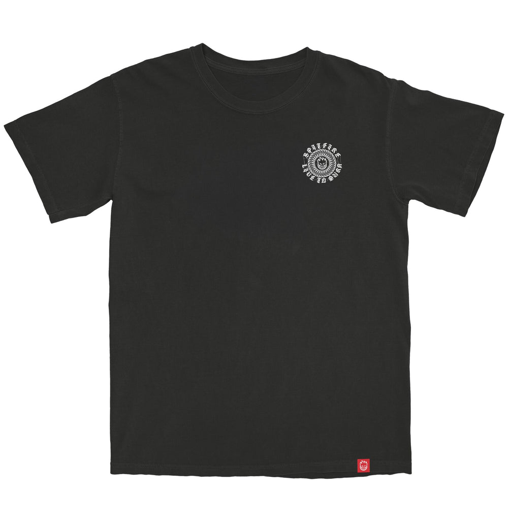 SPITFIRE Webbed Classic Premium Tee Black/White
