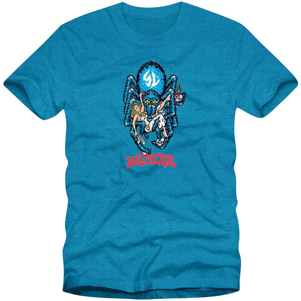 STRANGELOVE Webster Tee Heather Sapphire - Impact Skate