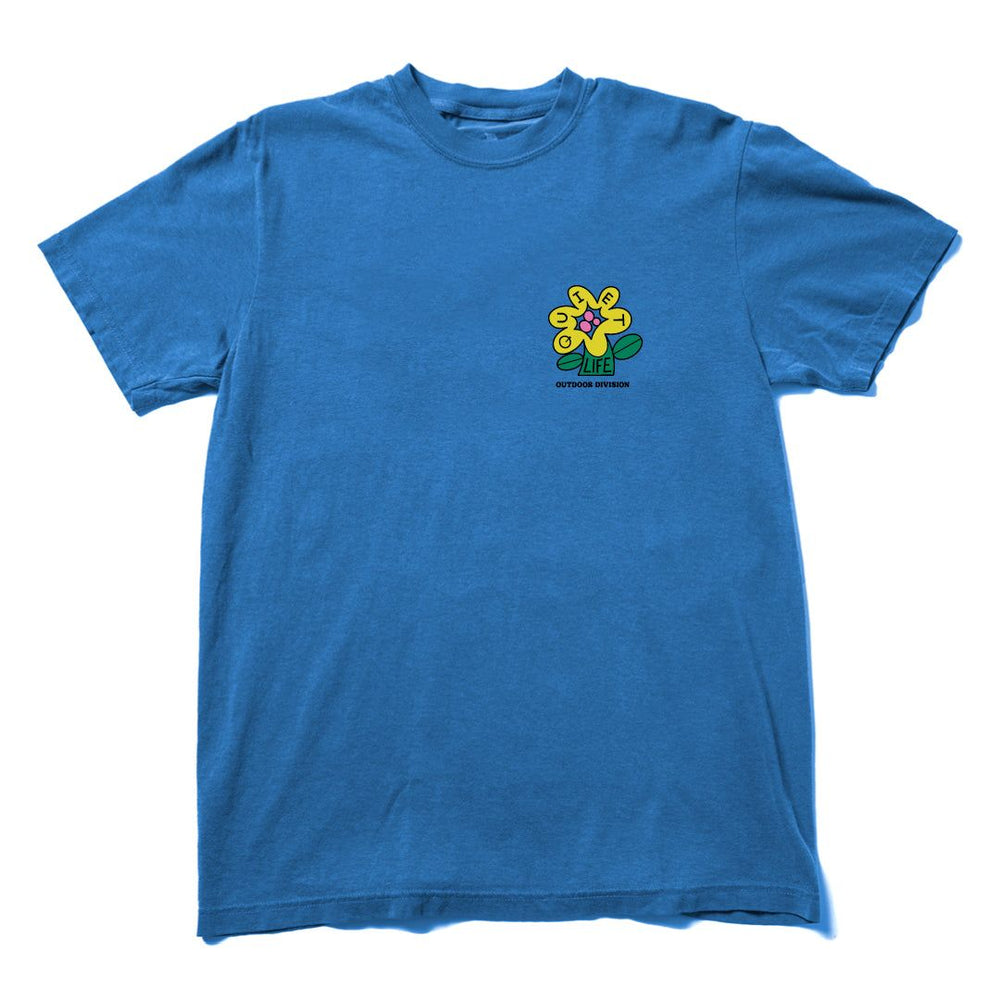 THE QUIET LIFE Mutual Flourishing Tee Royal