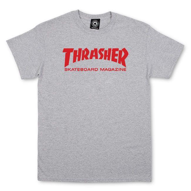 THRASHER Skate Mag Tee Gray - Impact Skate