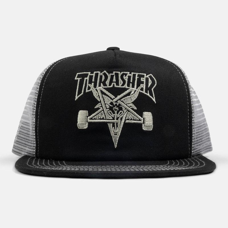 THRASHER Skategoat Trucker Hat Black/Gray