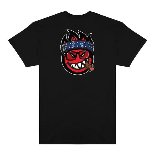 THRASHER x SPITFIRE Bighead Jake Tee Black