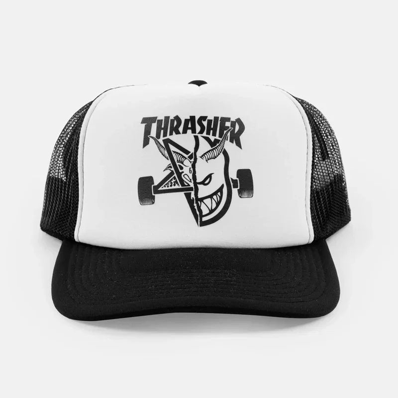 THRASHER x SPITFIRE Thrash & Burn Trucker Hat