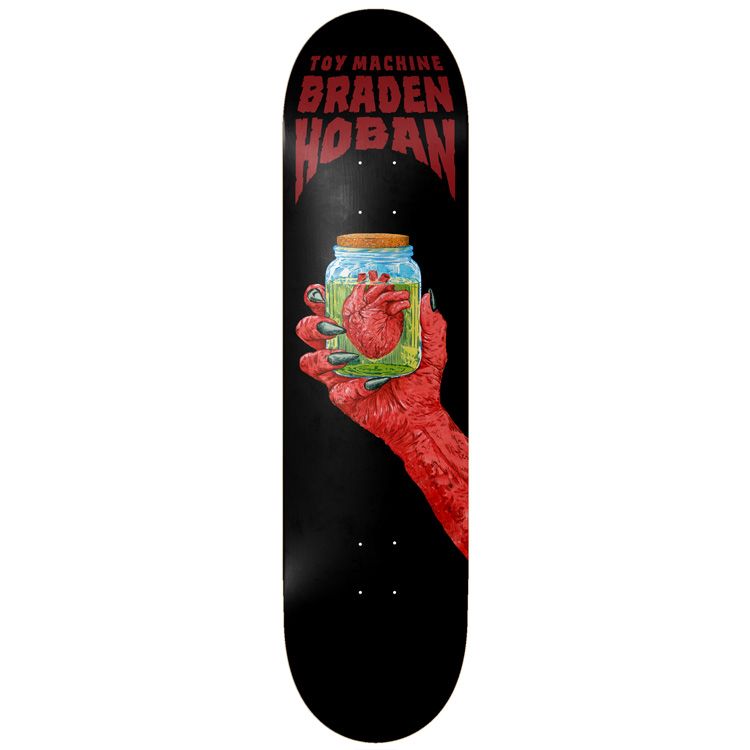 TOY MACHINE Hoban Heart Deck 8.25