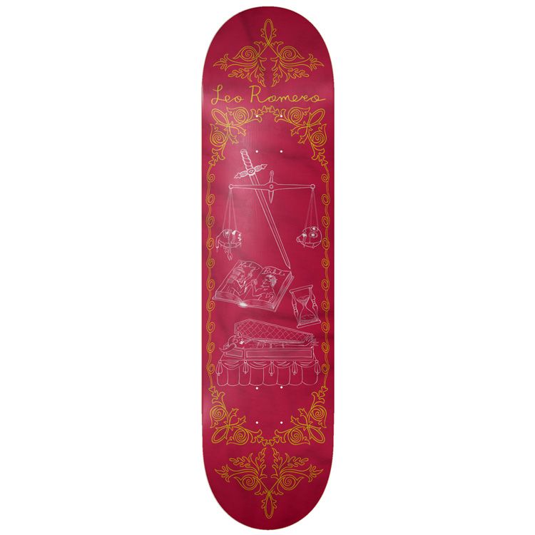 TOY MACHINE Romero Death Banner Deck 8.5