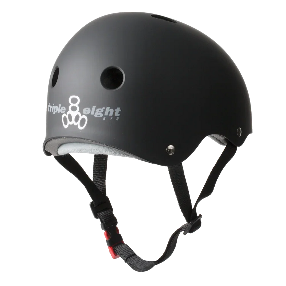 TRIPLE 8 Certified Sweatsaver Helmet Black Matte