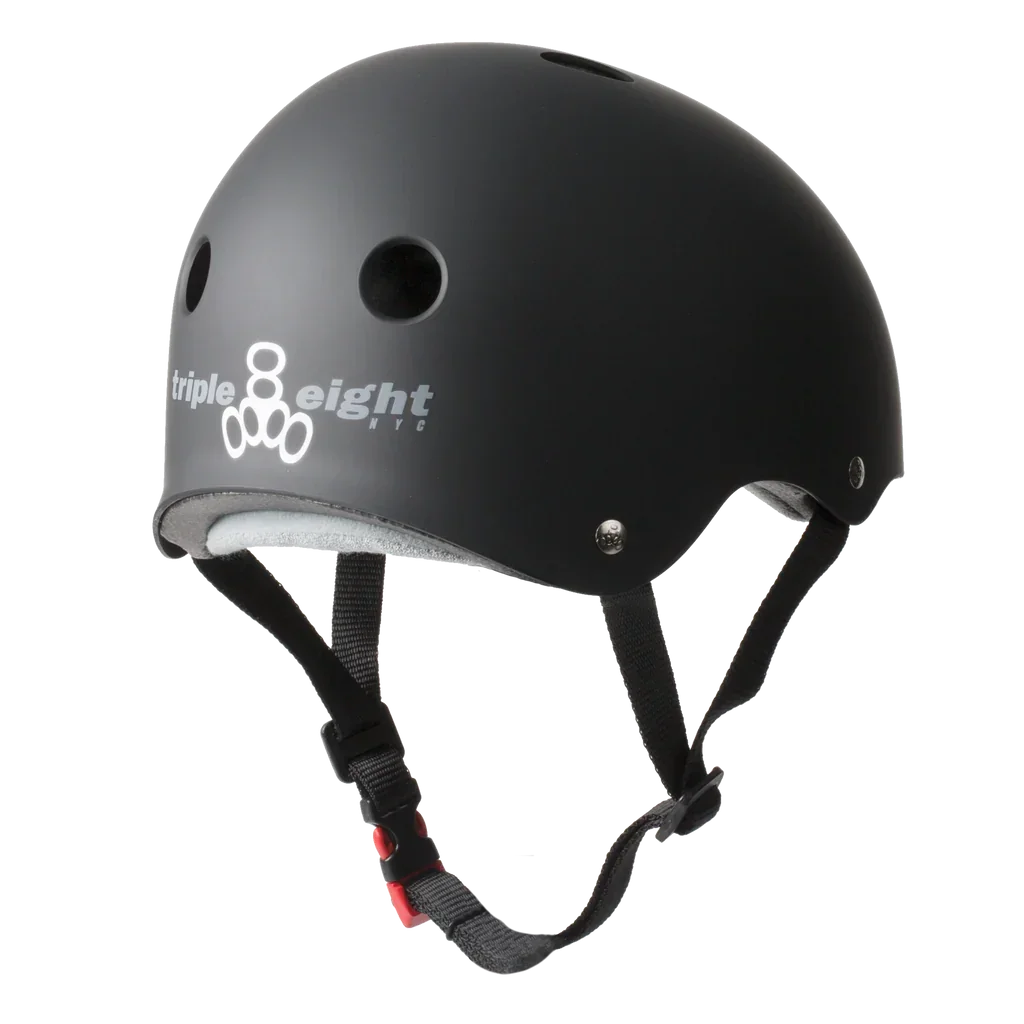 TRIPLE 8 Certified Sweatsaver Helmet Black Matte