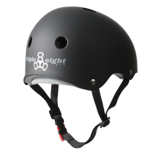 TRIPLE 8 Certified Sweatsaver Helmet Black Matte