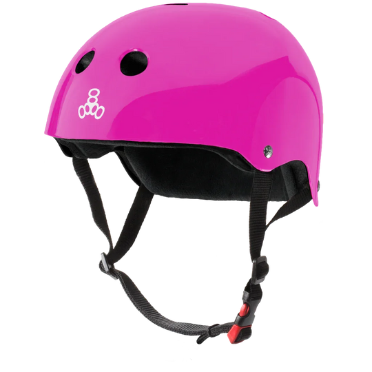 TRIPLE 8 Certified Sweatsaver Helmet Pink Glossy