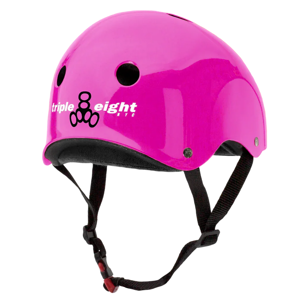 TRIPLE 8 Certified Sweatsaver Helmet Pink Glossy