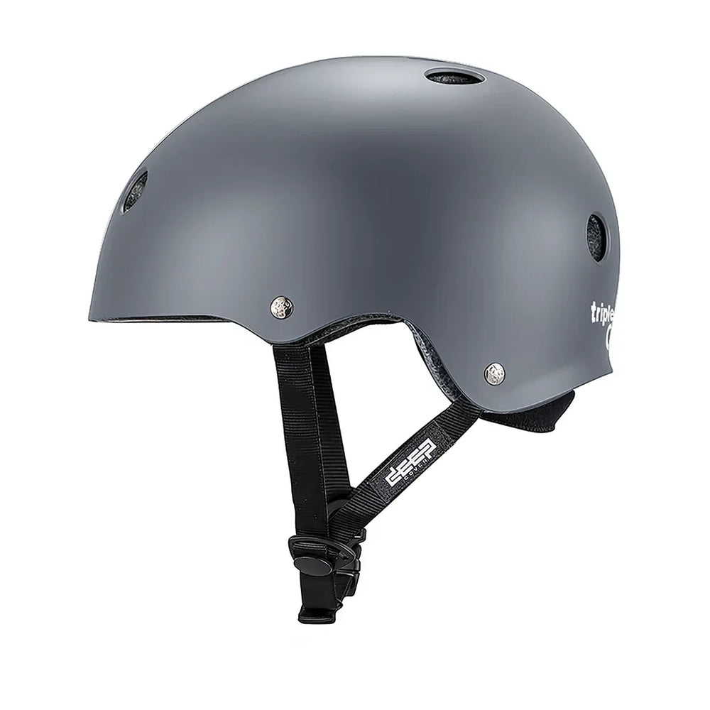 TRIPLE 8 Deep Cover Helmet Gray Matte