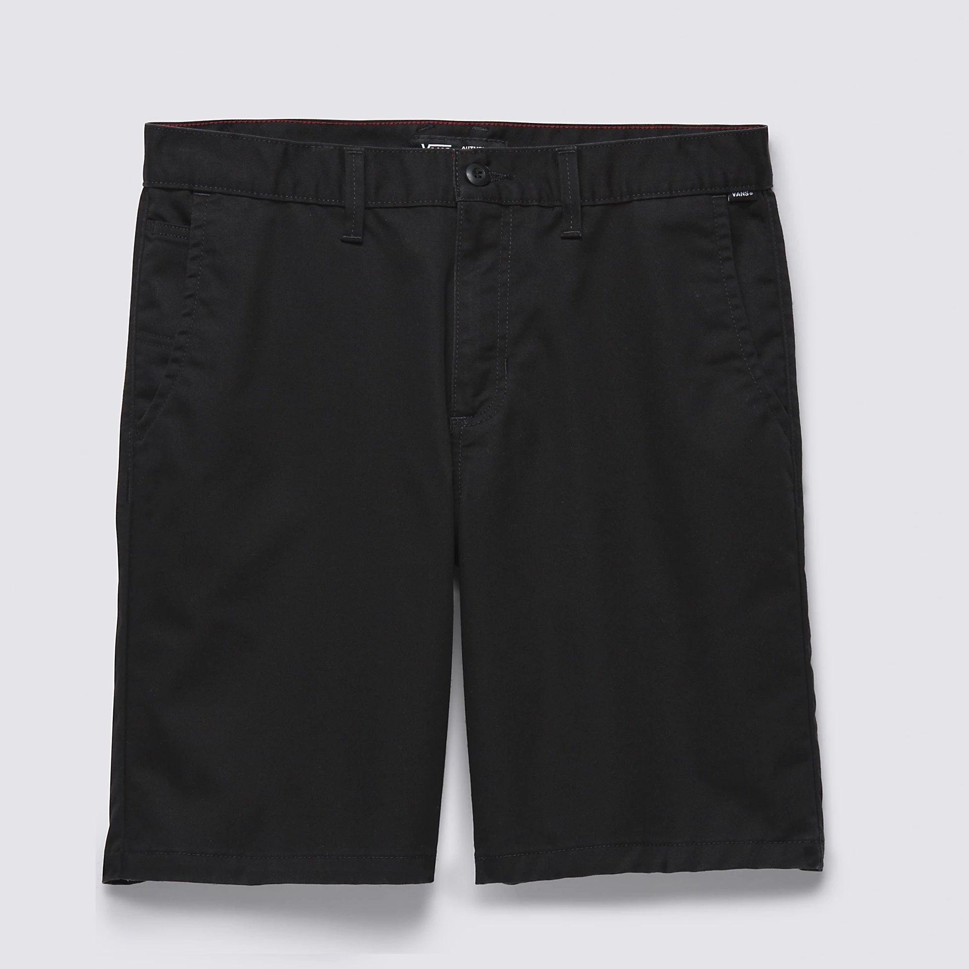 VANS Authentic Chino Relaxed Shorts Black - Impact Skate