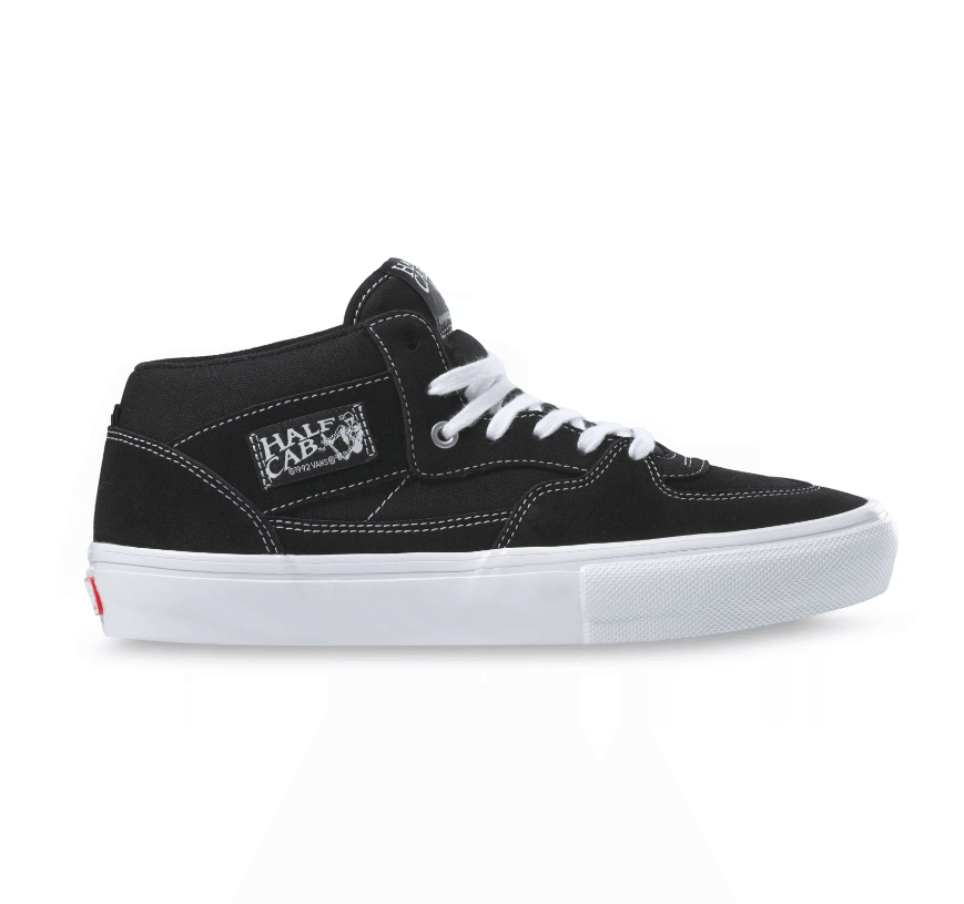 VANS Skate Half Cab Black/White - Impact Skate