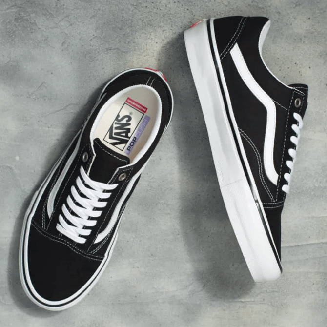 VANS Skate Old Skool Black/White - Impact Skate