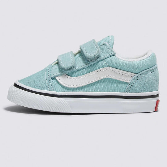 VANS Toddler Old Skool V Color Theory Canal Blue - Impact Skate