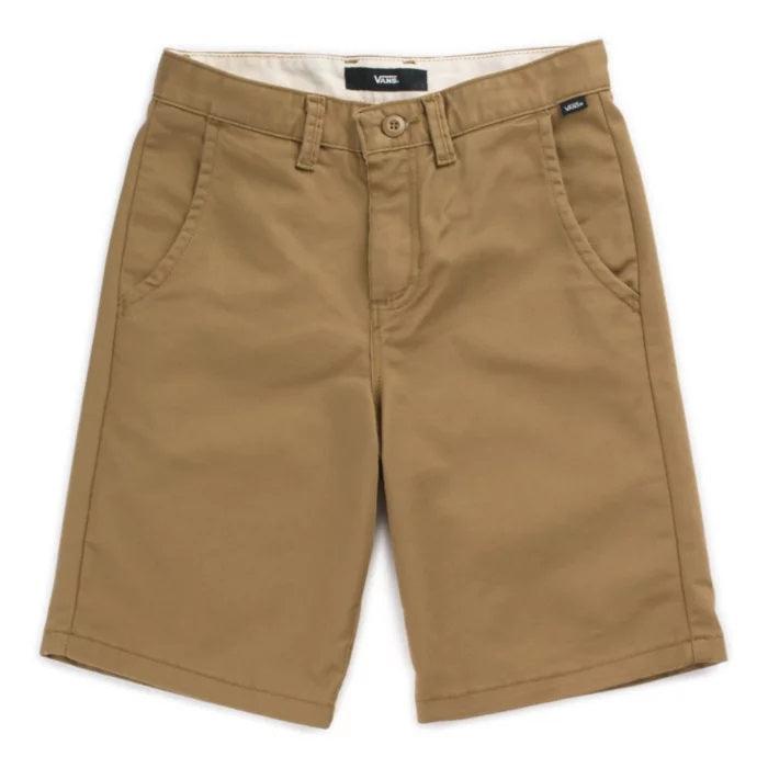 VANS Youth Authentic Chino Stretch Shorts Dirt - Impact Skate
