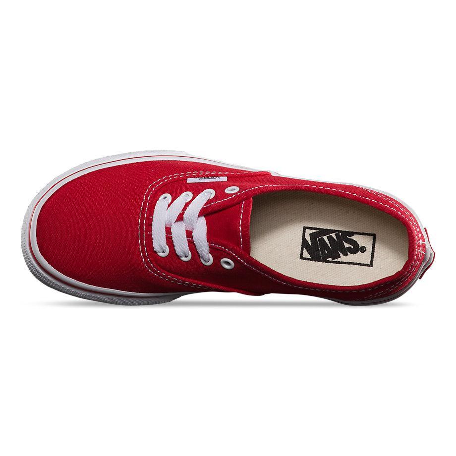 Red vans youth hotsell