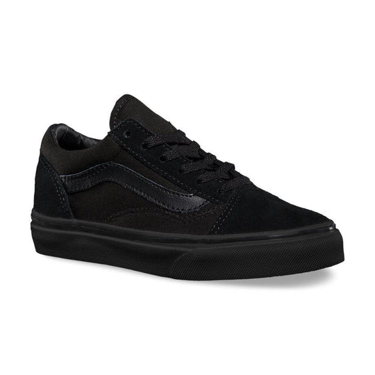 VANS Youth Old Skool Black/Black - Impact Skate