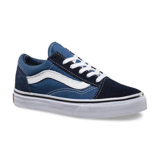 VANS Youth Old Skool Navy/True White - Impact Skate