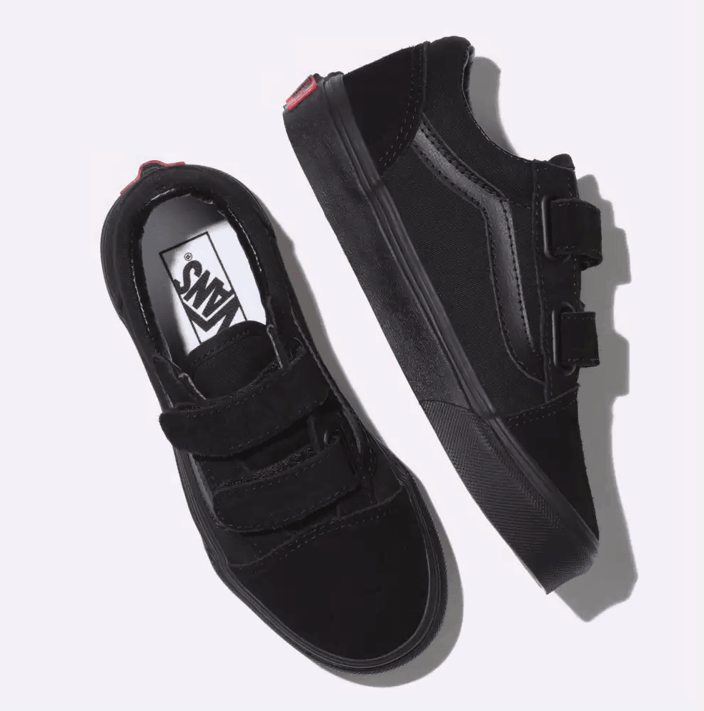 VANS Youth Old Skool V Black/Black - Impact Skate
