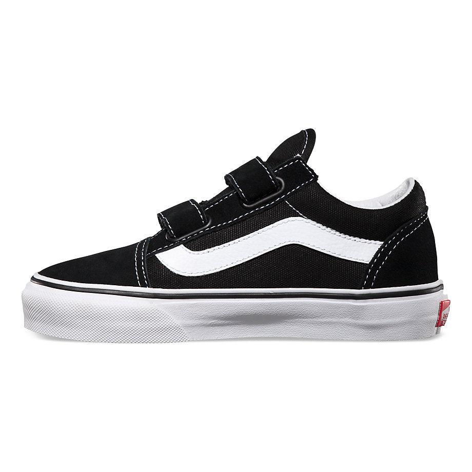 VANS Youth Old Skool V Black/True White - Impact Skate