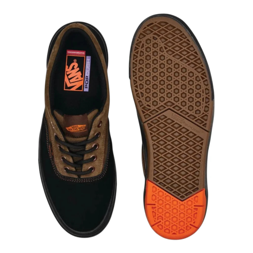 VANS Era Wafflecup Shoes Black/Brown