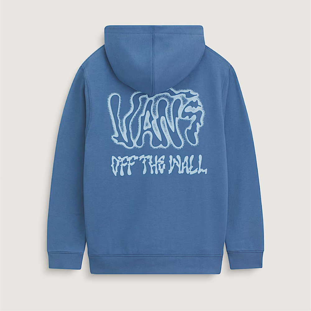 VANS Youth Rippled Zip Hoodie True Navy