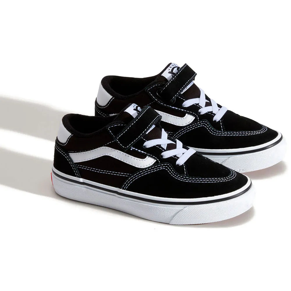 VANS Kid's Skate Rowan Black/White Shoes