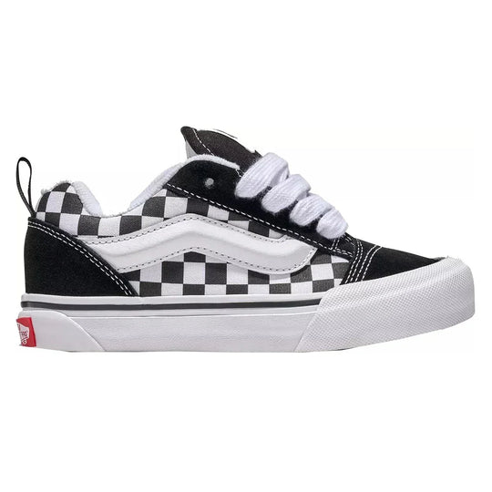 VANS Youth Knu Skool Checkerboard Black/True White Shoes