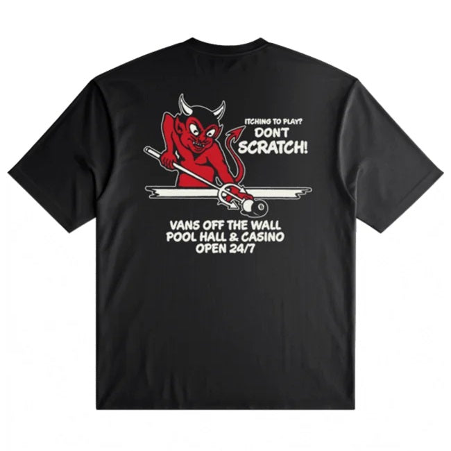 VANS Old Scratch Tee Black