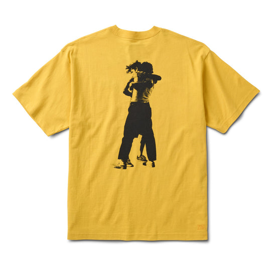 VANS Skate Atiba Haze Hug Tee Spicy Mustard