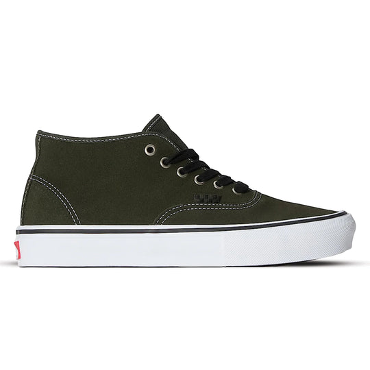 VANS Skate Authentic Mid Obsidian Fern Shoes