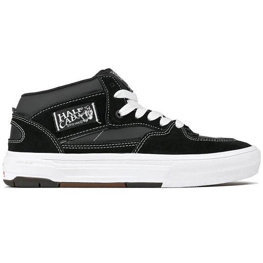 VANS Skate Half Cab Wafflecup Black/White Shoes