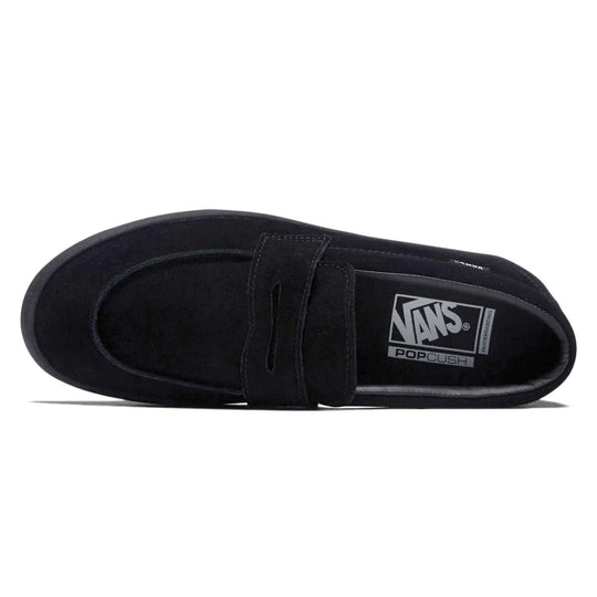VANS Skate Loafer Suede Black/Black Shoes