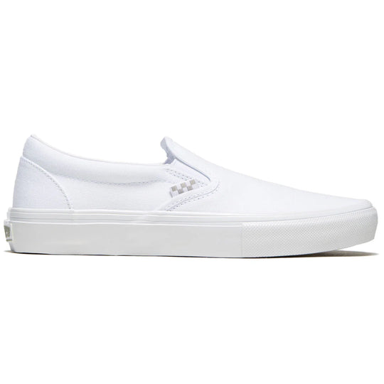 VANS Skate Slip-On White Shoes