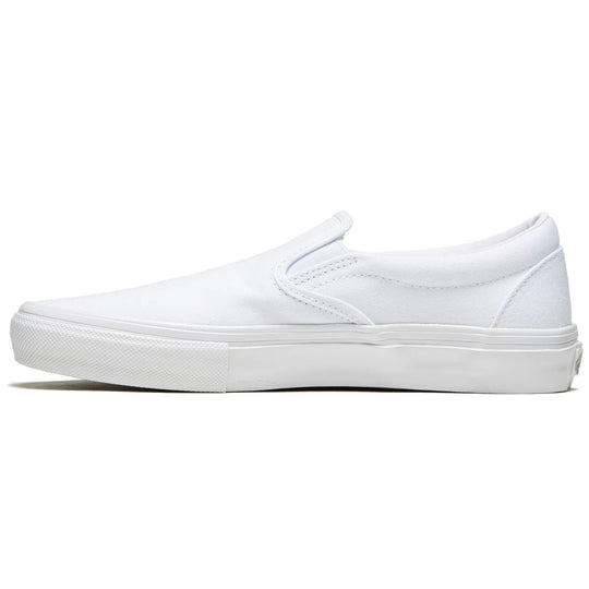 VANS Skate Slip-On White Shoes