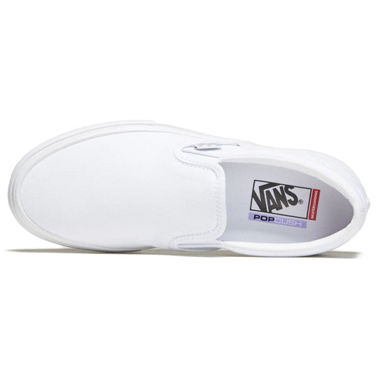 VANS Skate Slip-On White Shoes