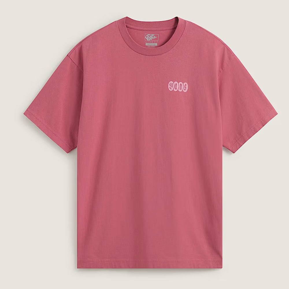 VANS Women's Earthbound Oversized Tee Pink Dawn