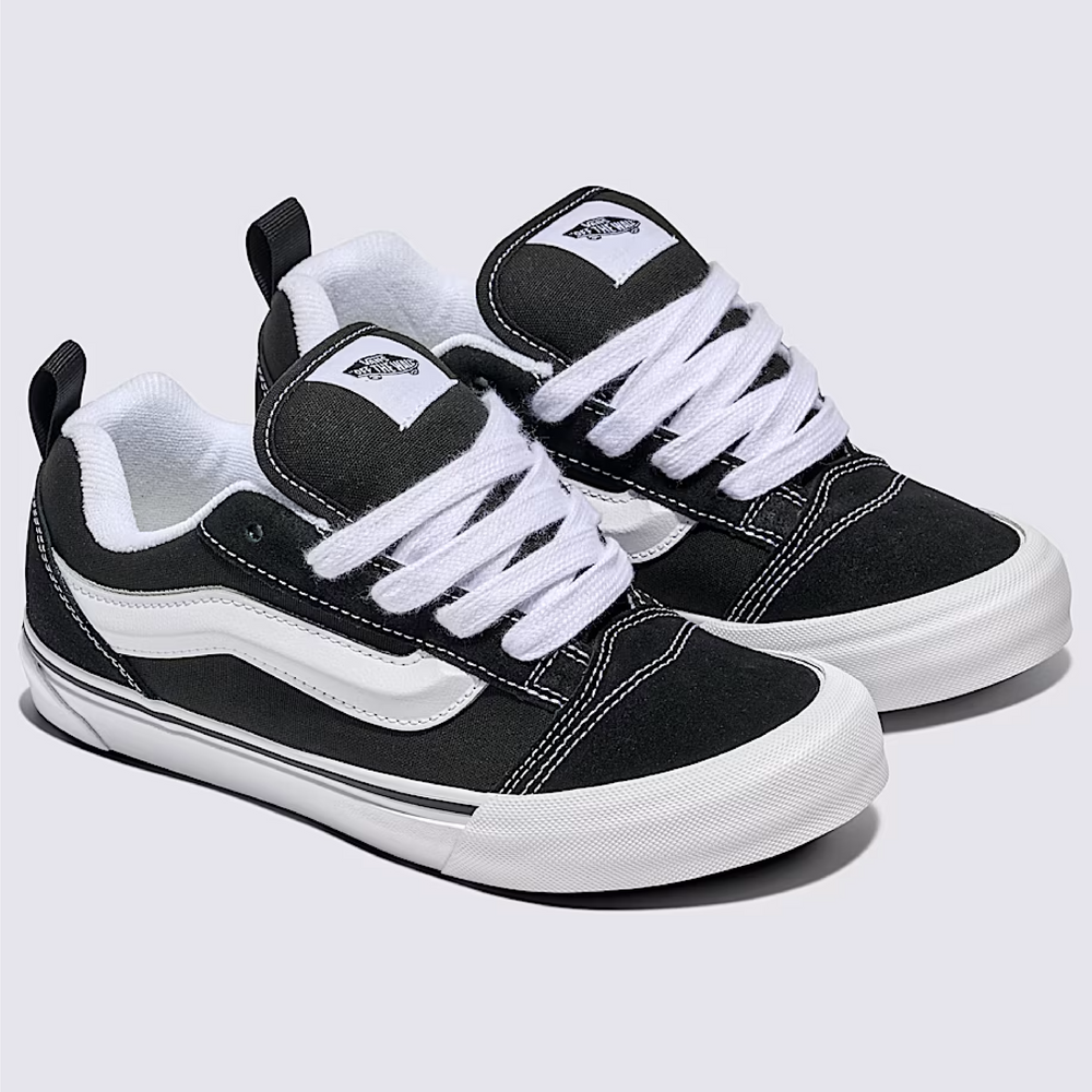 VANS Youth Knu Skool Black/True White