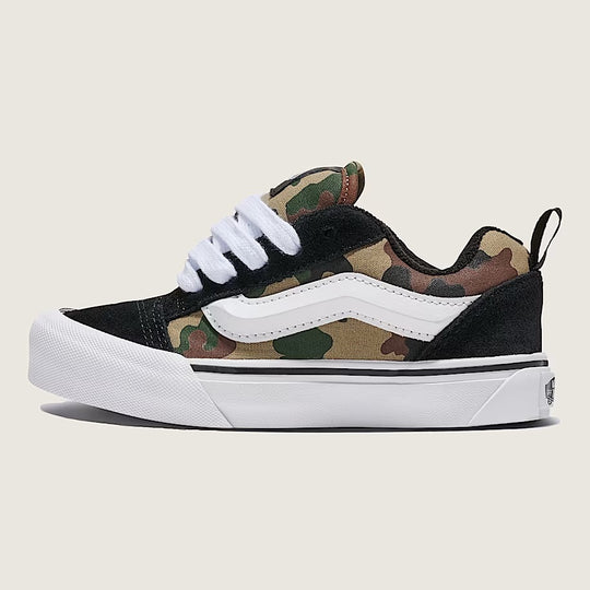 VANS Youth Knu Skool Camo Black/Green