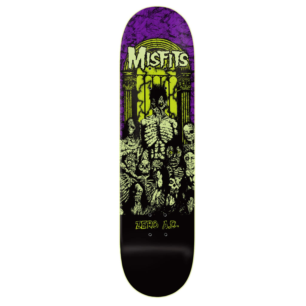 ZERO Misfits Zero A.D. Glow Deck 8.5 – Impact Skate